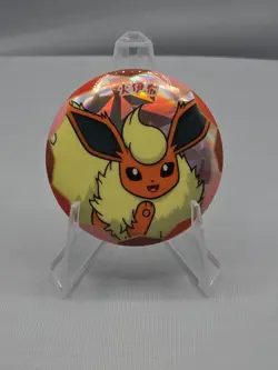 FLAREON Badge Gem Pack Pokemon Exclusive Simplified Chinese - Image 1