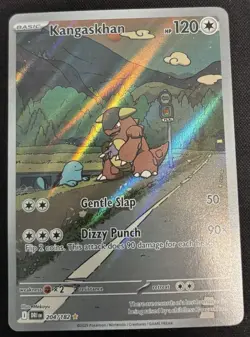 Pokemon Kangaskhan 204/182 Sv10 Destined Rivals Holo Illustration Rare NM - Image 1