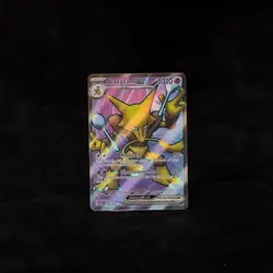 Pokemon TCG Alakazam ex 188/165 Sv: Scarlet & Violet 151 Full Art Holo NM/M Card - Image 1