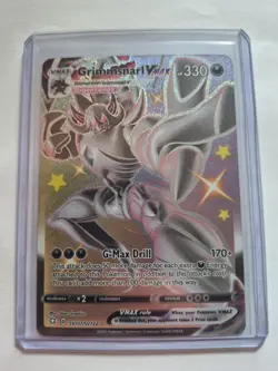 Pokemon Grimmsnarl VMAX SV117/SV122 Shining Fates Shiny Holo Rare Full Art 330HP - Image 1