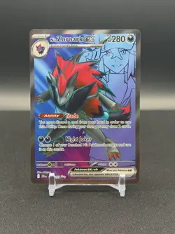 Pokemon TCG N’s Zoroark ex 175/159 Ultra Rare SV09 Journey Together - Image 1