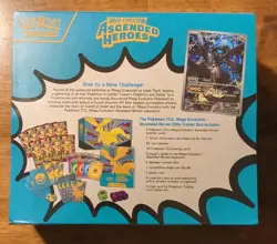 Pokemon TCG Mega Evolution Ascended Heroes Elite Trainer Box Promo Sleeves Coin - Image 2