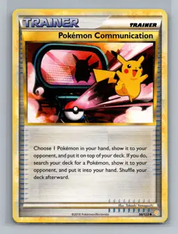 HeartGold SoulSilver #98/123 Pokemon Communication - Image 1