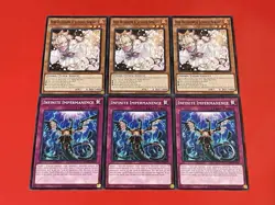 3x Infinite Impermanence + 3x Ash Blossom & Joyous Spring | NM | YuGiOh! - Image 1