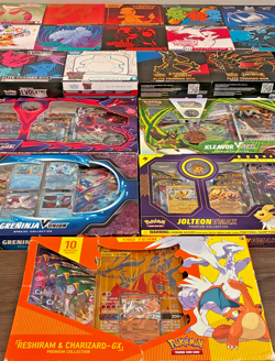 Pokemon Card Etbs & Premium Collection Boxes Charizard (OPENED) READ Description - Image 5