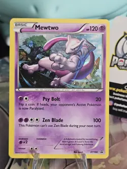 Mewtwo XY100 Holo Rare XY Black Star Promo Pokemon TCG NM - Image 1