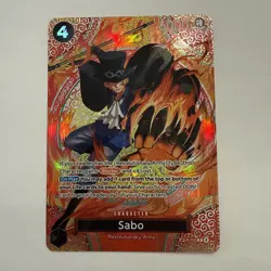 Sabo FOIL SPECIAL P-105 SP Adventure on Kami's Island MINT Unplayed One Piece - Image 1