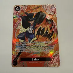 Sabo FOIL SPECIAL P-105 SP Adventure on Kami's Island MINT Unplayed One Piece - Image 2