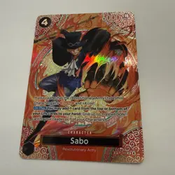 Sabo FOIL SPECIAL P-105 SP Adventure on Kami's Island MINT Unplayed One Piece - Image 3