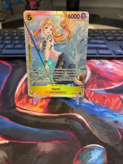 One Piece Heroine’s Edition Extra Booster Nami EB03-053 SR English (3) - Image 1