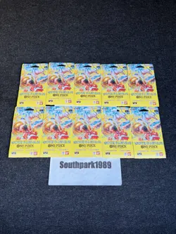 One Piece TCG OP15-EB04 - Sleeved Booster Packs (Lot Of 10) Sealed *IN HAND* 🔥 - Image 1