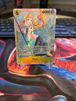 One Piece Heroine’s Edition Extra Booster Nami EB03-053 SR English (2) - Image 1