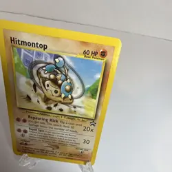 Near Mint Pokemon Hitmontop Wotc Black Star Promo 37/53 Regular English Card - Image 4