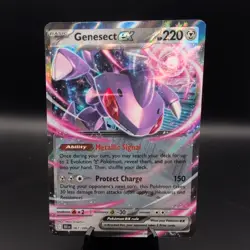 Genesect EX 067/086 - Black Bolt - Pokemon Card - Near Mint - Image 1