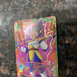 Vegeta Omnipotent Elite BT15-143 SR Foil Dragon Ball Super Card Game | NM - Image 5
