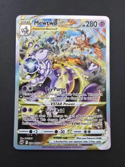 Mewtwo VSTAR Crown Zenith: Galarian Gallery Ultra Rare Card #GG44/GG70 NM - Image 1