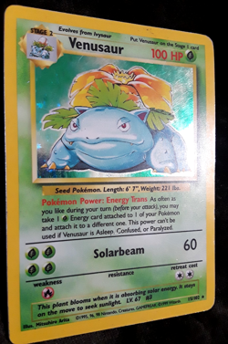 Pokemon Venusaur Holo Rare Celebrations 15/102 1999 English 100 HP Card, Stage 2 - Image 3