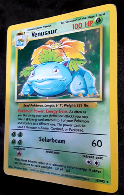 Pokemon Venusaur Holo Rare Celebrations 15/102 1999 English 100 HP Card, Stage 2 - Image 4
