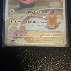 Pokemon Chansey 187/167 Sv06 Twilight Masquerade Illustration Rare Holo Card - Image 3