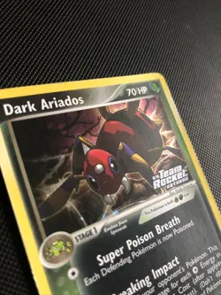 Pokemon Dark Ariados 30/109 Reverse Holo Card 2004 EX Team Rocket Returns LP - Image 4