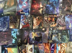 MTG 5 Random Gold Stamped Art Series Art Cards (No Duplicates) - Image 1