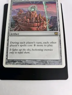 Wizards Defense Grid 9th Edition Rare Artifact Colorless Regular Mark Tedin MTG - Image 3