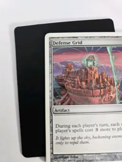 Wizards Defense Grid 9th Edition Rare Artifact Colorless Regular Mark Tedin MTG - Image 4