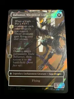 2025 MTG - Dion, Bahamut's Dominant (Borderless) (Surge Foil) Final Fantasy Foil - Image 2