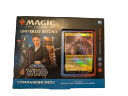 Magic the Gathering - Doctor Who Commander Deck (Masters of Evil) w/ Planechase - Image 1