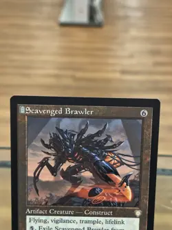 Scavenged Brawler (Retro Frame) Commander: the Brothers' War Regular Free Ship! - Image 2
