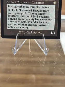 Scavenged Brawler (Retro Frame) Commander: the Brothers' War Regular Free Ship! - Image 3