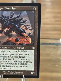 Scavenged Brawler (Retro Frame) Commander: the Brothers' War Regular Free Ship! - Image 4