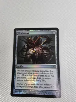 Wizards Mindcrank New Phyrexia Artifact Foil 144/175 Chris Rahn MTG - Image 1
