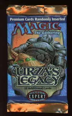 FACTORY SEALED Urza's Legacy MTG/Magic Booster Pack Grim/Hermit/Palinchron/FOILU - Image 1