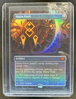 2022 Magic The Gathering Mana Vault Foil #394 - Image 1