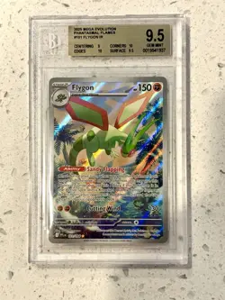 2025 Pokemon PFL Phantasmal Flames Flygon Illustration Rare BGS 9.5 #101 IR - Image 1
