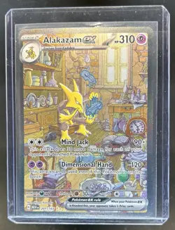 2023 Pokemon SV 151 Alakazam ex Special Illustration Rare #201/165 - Image 1