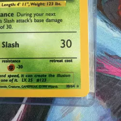 Scyther - Pokemon Jungle - No Symbol Error - Image 4