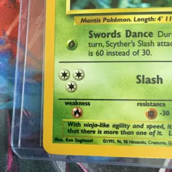 Scyther - Pokemon Jungle - No Symbol Error - Image 5