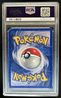 1999 Pokemon Shadowless Gyarados Holo #6/102 PSA 1 - Image 2