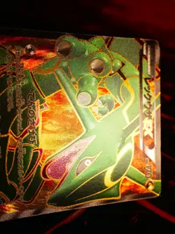 MP Japanese FULL ART Pokemon RAYQUAZA EX Card DRAGON BLAST/EXALTED#053/050 BW5#2 - Image 4