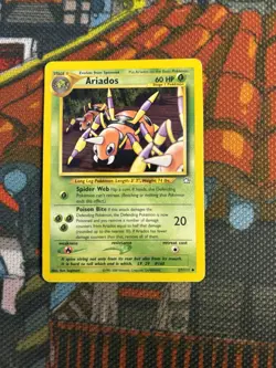 Pokemon - Ariados - Neo Genesis 27/111 - Uncommon (x4) - Vintage - Set Of 4 💎🔥 - Image 3