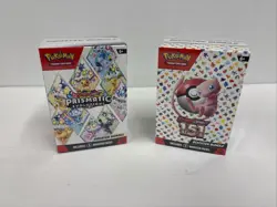 Pokemon Scarlet & Violet Prismatic Evolutions & 151 Booster Bundle Box X2 New - Image 1