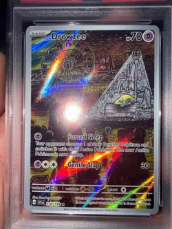 2023 POKEMON SVI EN-SCARLET & VIOLET ILLUSTRATION RARE #210 DROWZEE PSA 10 - Image 1