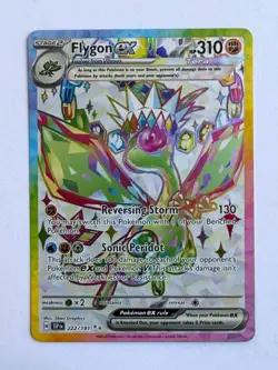 Pokemon Flygon Ex Ultra Rare Holo Surging Sparks 222/191 - Image 1