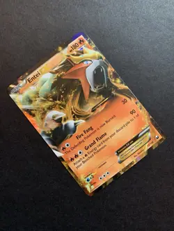 Pokemon TCG • Entei EX • B&W Dark Explorers 13/108 • NM Ultra Rare Holo - Image 4