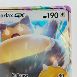 Snorlax GX SM05 JUMBO Pokemon Sun moon Promo 2016 NM - Image 4
