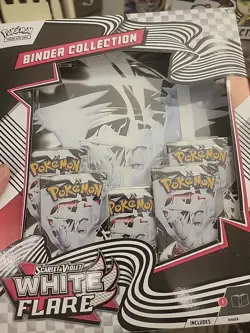 Mix Lot Of 4 Pokemon Boxes. Black Bolt&White Flare Binder&Poster Collection - Image 5