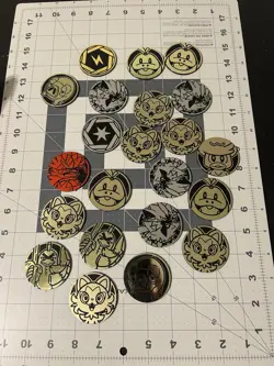 Pokemon TCG Coin Lot of 22 - Image 1