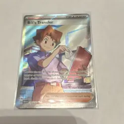 Pokemon Bill's Transfer 194/165 Sv: Scarlet & Violet 151 Ultra Rare Holo Trainer - Image 1